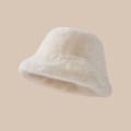Miniatyrbild 6 av 8: Vintervindtätt Varm Fluffig Dammode Solid Färg Plysch Khaki