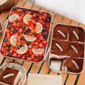 Miniatyrbillede 7 af 8: Rustfrit stål Firkantet Plade Bakke BBQ Plade Container Køkken Silver without cover