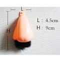 Miniatyrbilde 5 av 7: Halloween forkledning briller og bart Morsom voksen stor nese Fe Black OneSize
