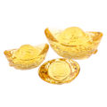Pikkukuva 8 / 8: Feng Shui Yuan Bao Lohikäärmekuvioinen Ingot Onnen Siunaus Kotiin Tai 8cm