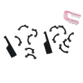 Miniatyrbilde 4 av 5: 3 størrelser i 1 nose up lifting shaping clip nose reshaper face co White