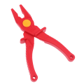 Miniatyrbild 5 av 8: Antimagnetisk plasttång 1000V isolerad Används för instrument Red one size