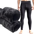 Miniatyrbild 1 av 5: Merinoull Base Layer Byxor Herr Merino Wool Base Layer Botten Black xxl