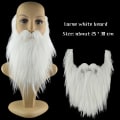 Miniatyrbild 1 av 5: DIY Fancy Dress Skägg Långa Fluff Skägg Cosplay Kostym rekvisita White one  size