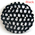 Miniatyrbild 1 av 5: Kvinnor Bull Cover Snood Hår Net Balett Dans Skridskoåkning Virkad Chi Black One Size