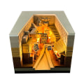 Miniatyrbillede 1 af 8: Skrivebordskalender med LED-lys 8 one size