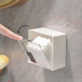 Miniatyrbild 5 av 7: Väggmonterad förvaringslåda Clamshell Design Plast Bomullspinne S White