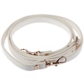 Pikkukuva 1 / 5: 120cm Nahkainen Olkalaukku Kahva Kukkarohihna Käsilaukut Belt Str White