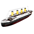 Miniatyrbild 4 av 8: Färg Titanic Pussel Kryssningsfartyg monterad modell Kit Barn A oneszie