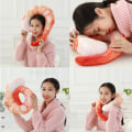 Miniatyrbilde 3 av 5: Fashion ed Reker Utstoppede dyr Plysjleker U Nakkepute Shri Red one size