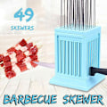 Miniatyrbild 2 av 8: BBQ 49 Hål Köttspett Kebab Bakare Box hine Beef Meat Maker K Green one size