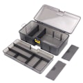 Miniatyrbilde 6 av 8: Grå Farge Dobbeltlags Road Sub Box Pp Materiale Agntilbehør black one size