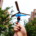 Miniatyrbilde 2 av 4: Pull Line Helikopter Fly Drawstring Small Plane Outdoor Game To One Size