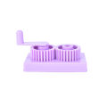 Miniatyrbillede 8 af 8: 1XCrimper Crimping Tool hine Paper Quilling Papercraft DIY Quil Purple one size