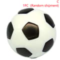 6,3 cm fast elastisk boll för barn, pussel, tidig utbildning, fotboll C