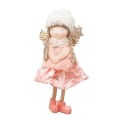 Miniatyrbilde 1 av 5: 3 Stk julepynt Angel Blonder Doll Anheng Xmas Tree Hang Pink ONESIZE