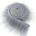 Miniatyrbild 1 av 5: 9x150 cm Faux Band Tejper Gör-det-själv-kläder Sy Fluffy Trimming S Light gray 9cm*150cm