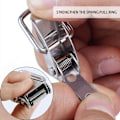 Miniatyrbild 3 av 8: 4st Duck-mouth Spänne Mini Lock Present resväska Case Spännen Tog one size