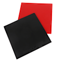 Miniatyrbild 5 av 5: 1st Butterfly T64 Ping Pong gummisvamp 2,1 mm omvänt lim Tr Red one size