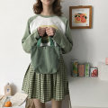 Miniatyrbilde 8 av 8: Vesker for kvinner Corduroy Håndvesker Gjenbrukbare lunsjposer Casual Sho Light green one size