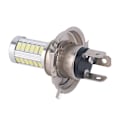 Miniatyrbilde 4 av 5: 4stk H4 33SMD LED billyktpære Kjørelys Whit White 4pcs