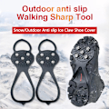 Miniatyrbillede 2 af 8: Skridsikre skoknopper black 8 teeth