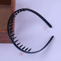 Miniatyrbillede 5 af 5: 5 stk Herre Tand Sports Fodbold Fodbold Pandebånd Hårbånd Bla Black One Size
