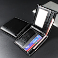 Miniatyrbild 3 av 5: Herrplånbok Äkta läder Herrplånböcker Premiumprodukt Real C Black one size