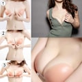 Pikkukuva 3 / 5: A B C D Silikoniliimapuikko geelipussissa olkaimettomassa takaosassa Nude B