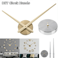 Miniatyrbild 2 av 8: Large Quartz Mechanism Clock s Hands DIY Large Wall Clock Access Black One Size