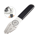 Miniatyrbillede 2 af 8: MTB Bike Cykel Skivebremse Rotor Alignment Truing Tools Mounta Black 189mm