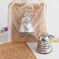 Miniatyrbillede 3 af 8: Blessing Bell Friends Are Angels Ornament Blessing Bell Watch O C one size