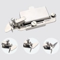 Miniatyrbillede 8 af 8: Syning af sømstyr Presser Multifunktionel beskyttelseskantpositioni Silver onesize
