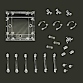Pikkukuva 6 / 8: Kolmipäinen Soul-näyttöteline HG1/144-mallille Ha A 1set