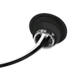 Miniatyrbillede 7 af 8: 1 stk 24V 3LED 3/4" Rund Trailer Side Markeringslys Gul Hvid Red 1Pc