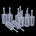 Pikkukuva 3 / 5: 10 kpl Muovi Gravity Type Spray Suodatinastian halkaisija 11mm Clear 50Pcs