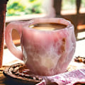 Miniatyrbillede 8 af 8: Mineral Krystal Kaffe Kopper Purple