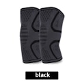 Miniatyrbillede 5 af 8: 1 stk Løbefitness Sport Åndbar Knæbeskytter Sup Black XL