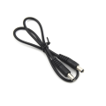 Miniatyrbild 5 av 5: 5,5 x 2,1 mm hane till 5,5 x 2,1 mm hane DC- power CCTV-adapter 0 1
