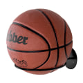 Miniatyrbild 7 av 7: Väggmonterad baskethållare Järn Multifunktionsfotboll Black one size
