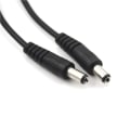 Miniatyrbild 2 av 5: 5,5 x 2,1 mm hane till 5,5 x 2,1 mm hane DC- power CCTV-adapter 0 1