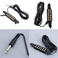 Miniatyrbillede 4 af 5: Clip-on pickup akustisk guitar bas pickup o12 hul transducer