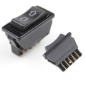 Miniatyrbillede 2 af 5: Universel jævnstrøm 12V 20A Auto-motorrudeafbryder 5 Blue one size