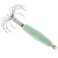 Miniatyrbilde 2 av 8: 1 stk lysende fiskeagn agn blekksprut jigg krok lys grønn fi one size