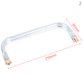 Miniatyrbilde 1 av 5: Kvinne Doctor Purse Ramme Metall Aluminium Tube Ramme Bag Håndtak 250*95mm
