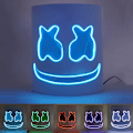 Pikkukuva 3 / 5: Jouluinen LED-naamio Full Head Cosplay White 1 pc