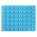 Miniatyrbillede 1 af 5: 48-Cavity Fancy Donut Chokolade Pan Silikone Form Bagning Mou Blue one size