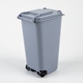 Pikkukuva 1 / 5: Mini Desktop CAN Muoviset roskakorit Kannella Kotitalous Cl Blue One Size