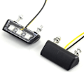 Miniatyrbillede 5 af 5: 12V Motorcykel Nummerplade LED Lys Vandtæt Motorcykel Li White onesize