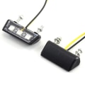 Pikkukuva 5 / 5: 12V moottoripyörän rekisterikilpi LED-valo vedenpitävä moottoripyörä Li White onesize
